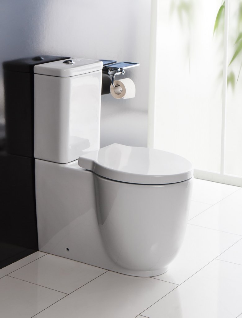 Чаша унитаза с горизонтальным выпуском P-Trape BelBagno, серия SABRINA