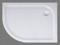 Акриловый душевой поддон BELBAGNO TRAY-BB-RH, правый Радиус:550 1000х800х150