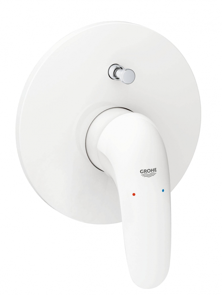 Смеситель для ванны и душа Grohe Eurostyle 2015 29099LS3, белая луна