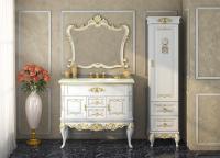 Bianco 100 с 2-мя ящиками белая сусальное золото Л-Бья01100-3912Я