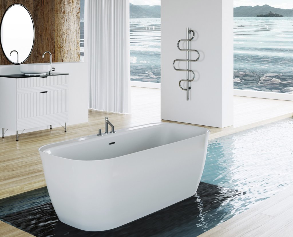 Ванна акриловая BelBagno BB303 160 x 80 см
