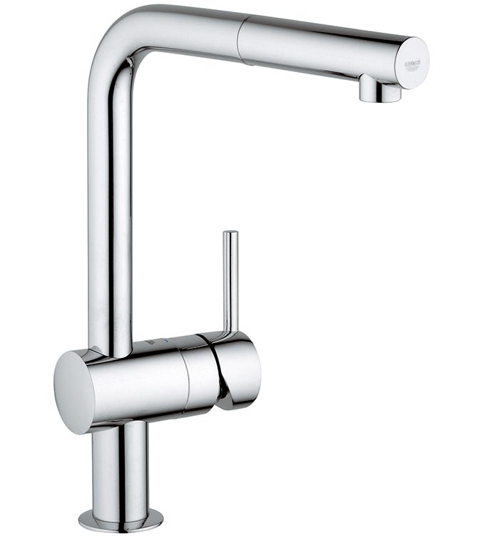 Смеситель Grohe Minta 31360000 кухонный для мойки, хром