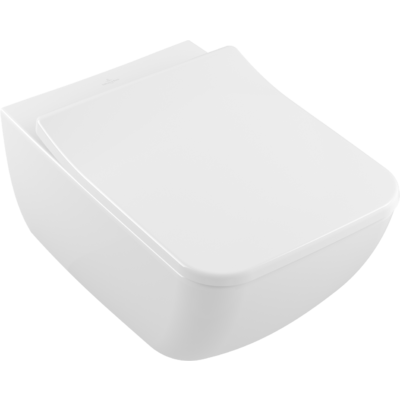 Унитаз подвесной Villeroy&Boch Venticello 4611 RLR1, альпийский белый с покрытием CeramicPlus
