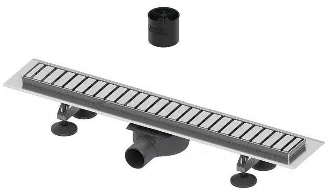 Душевой лоток TECE TECElinus 15100089, 80 см с решеткой straight