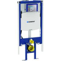 Монтажный элемент Geberit Duofix для подвесного унитаза, 112 см, со смывным бачком скрытого монтажа Sigma 12 см, угловой