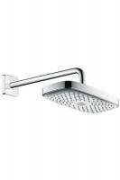 27385400 Raindance Select Raindance Select E 300 2jet верхний душ,½´, с держателем 390 мм БЕЛ./ХРОМ