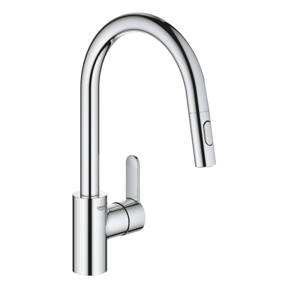 Смеситель для кухни Grohe Eurostyle Cosmopolitan 31482003, с выдвижной лейкой, хром
