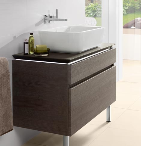 База под раковину Villeroy&Boch Legato B122 00FQ, дуб графитовый