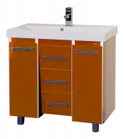 Джулия Qvatro -105 с 3-мя ящиками оранжевая Л-Джк01105-1310Ко3
