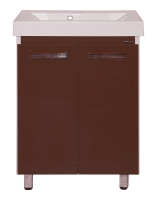 Джулия QVATRO - 65 Тумба с 2 ящ. бордовая Л-Джк01065-10102Я