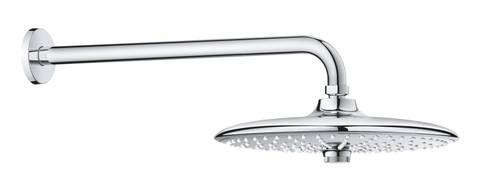 Верхний душ Grohe Euphoria 260 SmartControl 26458000 с горизонтальным кронштейном, без ограничителя расхода воды