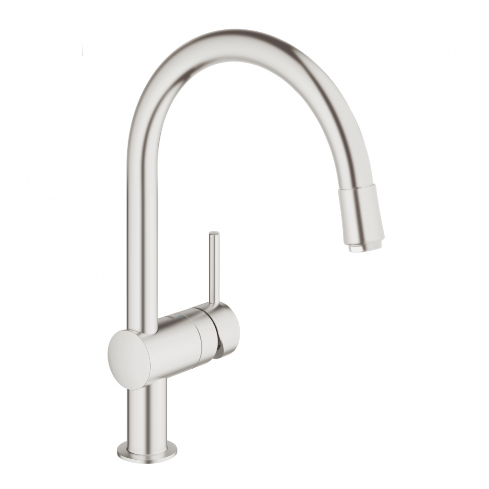 Смеситель Grohe Minta 32918DC0 кухонный для мойки, суперсталь