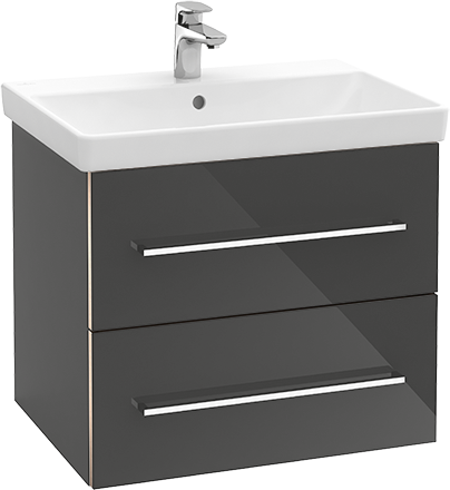 Тумба Villeroy&Boch Avento A890 00B3, цвет Crystal Black