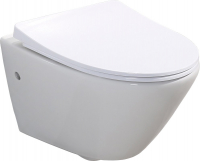 Унитаз подвесной BelBagno Alpha BB300CHR, безободковый