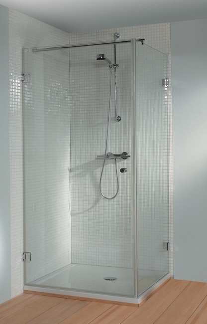 Душевой уголок Riho Scandic S-201, 100 х 100 х 200 см, стекло прозрачное