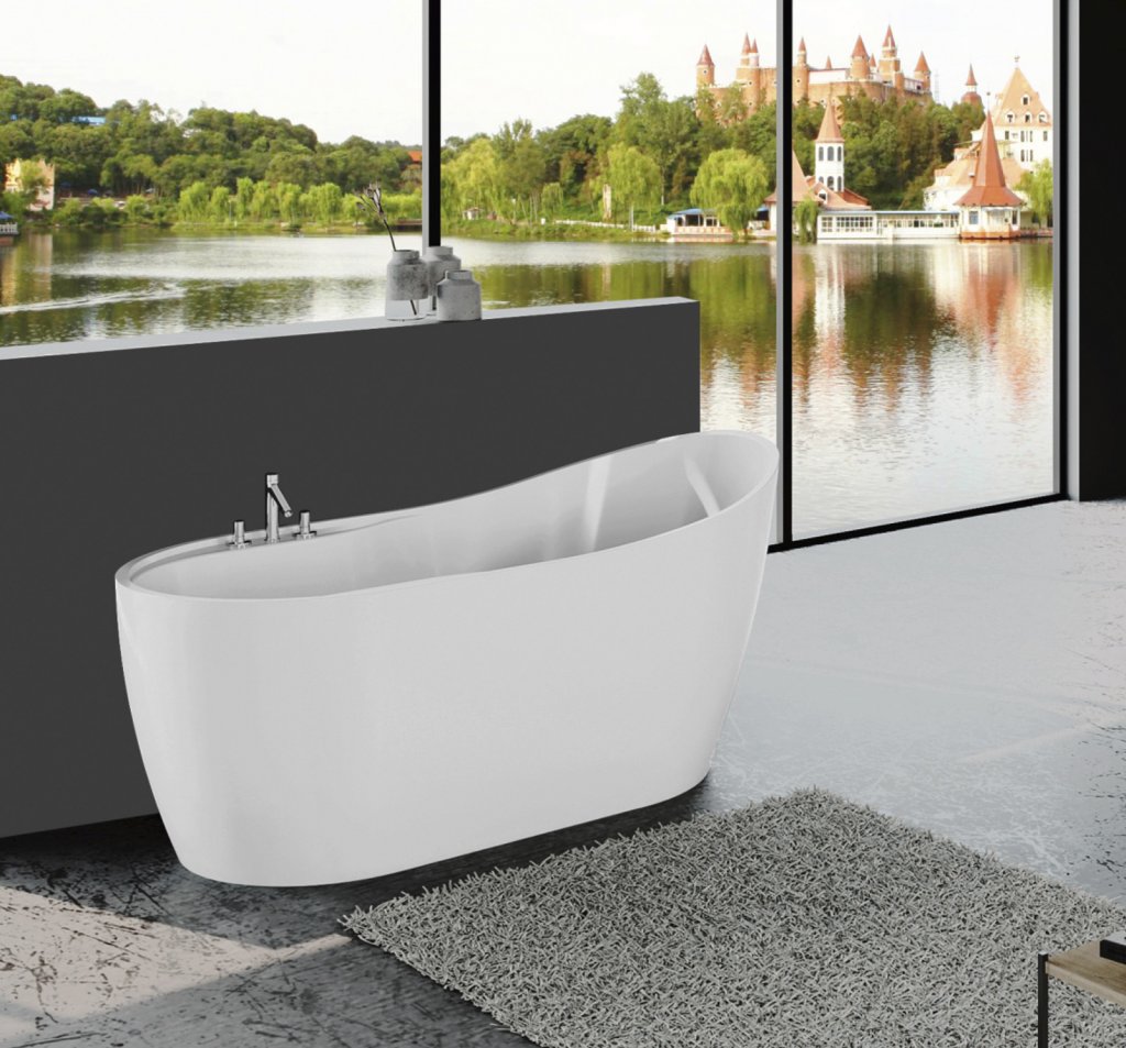 Ванна акриловая BelBagno BB301 150 x 80 см