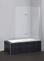 Душевая шторка на ванну BELBAGNO SELA-V-21 L шиншила условный размер, мм:1200x1400 габариты с диапазоном регулировок, мм:1200-1225 