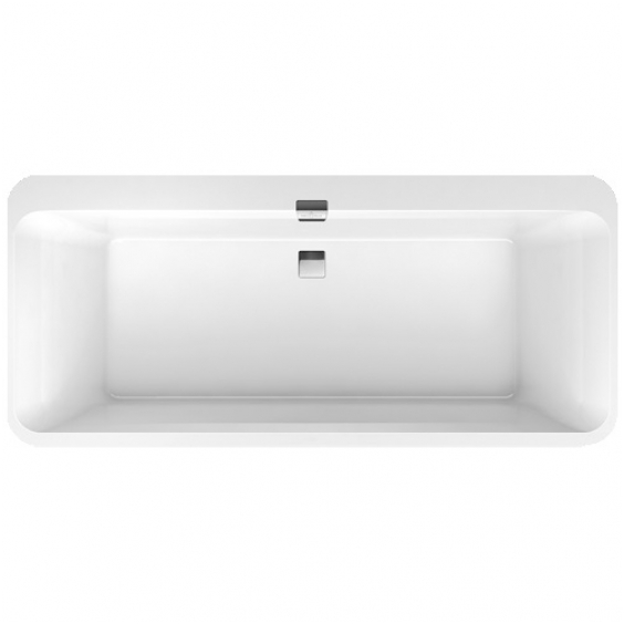 Ванна Villeroy&Boch Squaro Edge 12 Duo UBQ180SQE7DV-01, 180х80 см, Quaryl®