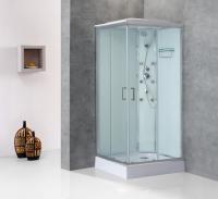 Душевая кабина BELBAGNO UNO-CAB-A-2-TOP прозрачное условный размер, мм:900x900x2350 габариты с диапазоном регулировок, мм:(887-900)x(887-900) 