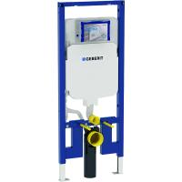 Монтажный элемент Geberit Duofix для подвесного унитаза, 120 см, со смывным бачком скрытого монтажа Sigma 8 см, 4,8/3 литра, для стены в виде деревянн