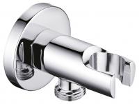 Штуцер с держателем душа, CEZARES, исполнение: хром
