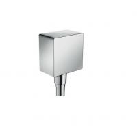 26455000 FixFit Square Шланговое подсоединение с клапаном обратного тока, хром