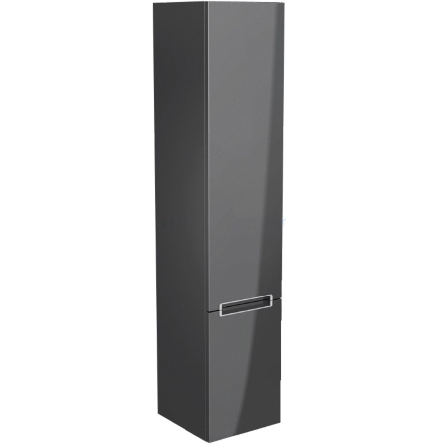 Пенал Villeroy&Boch Subway 2.0, A709 00FQ графитовый дуб, петли слева, 35*37*165 см