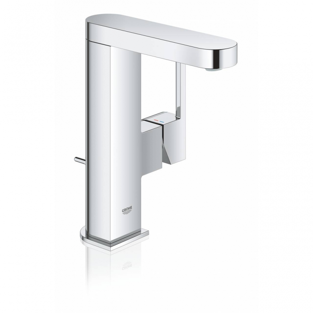 Смеситель однорычажный Grohe Plus 23871003 для раковины, со сливным гарнитуром