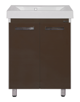Джулия QVATRO - 65 Тумба прямая коричневая Л-Джк01065-1410Пр