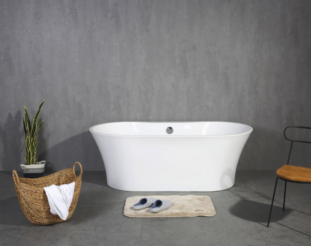 Ванна акриловая BelBagno BB201-1700-800, 170x80 см