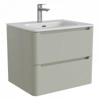 Тумба с раковиной IDDIS Edifice 60 подвесная фисташково-серая (EDI60G0i95K)