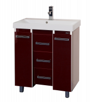 Джулия Qvatro - 75 с 3-мя ящиками бордовая Л-Джк01075-1010Ко3