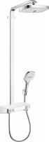 Hansgrohe 27126400 Raindance Select E 300 2jet Showerpipe, 1/2, белый/хром