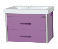 Джулия Qvatro - 75 с 2-мя ящиками сиреневая Л-Джк01075-1510П2Я