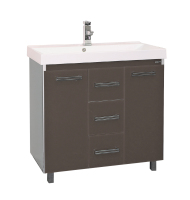 Джулия Qvatro -75 с 3-мя ящиками коричневая Л-Джк01075-1410Пр3Я
