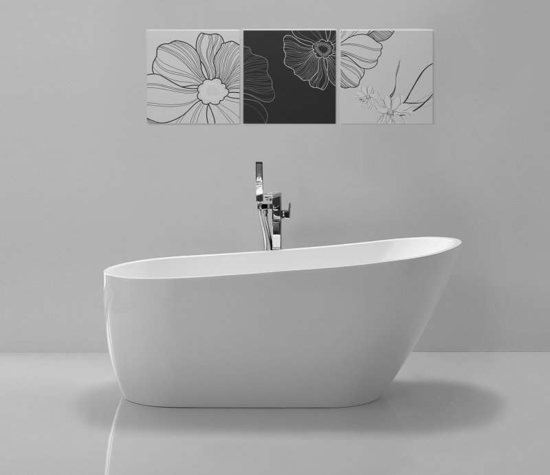 Ванна акриловая BelBagno BB62-1700, 170x75 см