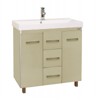 Джулия Qvatro -75 с 3-мя ящиками бежевая Л-Джк01075-0310Пр3Я