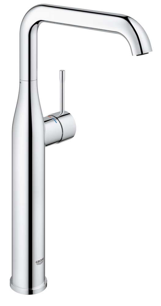 Grohe 32901001  Essence Смеситель для свободностоящей раковины 322 мм гладкий EcoJoy