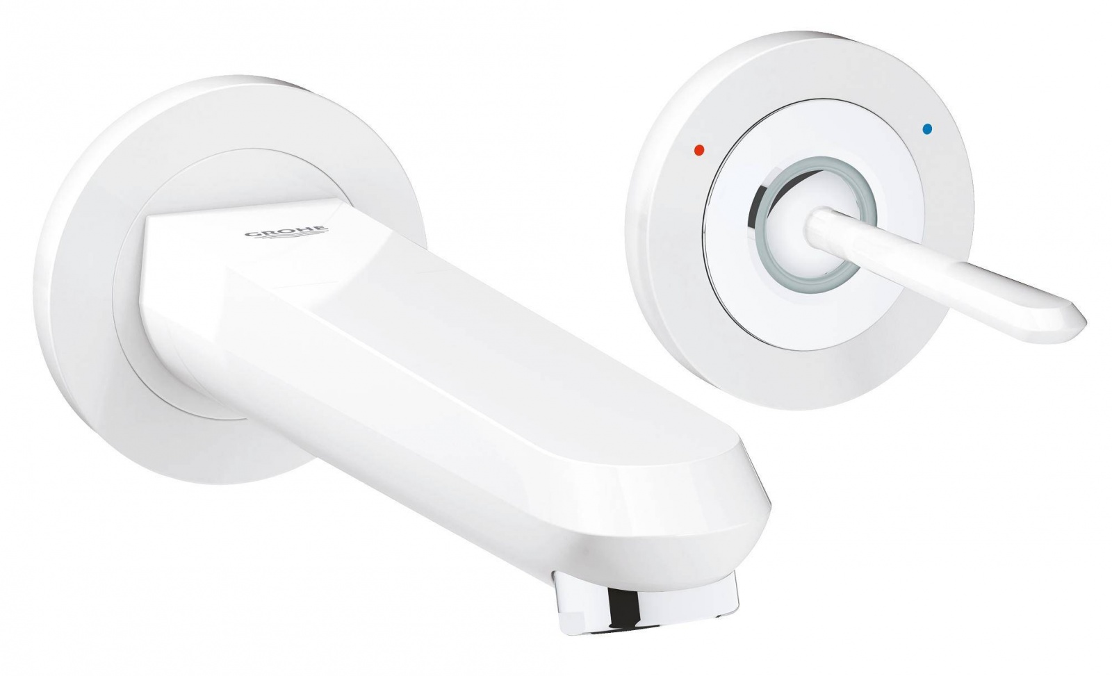 Смеситель для раковины Grohe Eurodisc Joy 19968LS0, белая луна