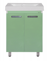 Джулия QVATRO - 65 Тумба прямая салатовая Л-Джк01065-0710Пр