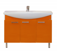 Джулия -120 Тумба прямая оранжевая Л-Джу01120-1310Пр