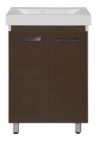 Джулия QVATRO - 60 Тумба прямая коричневая Л-Джк01060-1410Пр