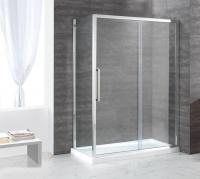 Душевой уголок CEZARES LUX-SOFT-AH-1 условн. размеры, мм:1300x900x2000 габариты с диап. рег., мм:(1280-1320)x(880-900)x2000 шир. входа, мм:525