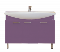 Джулия -120 Тумба прямая сиреневая Л-Джу01120-1510Пр