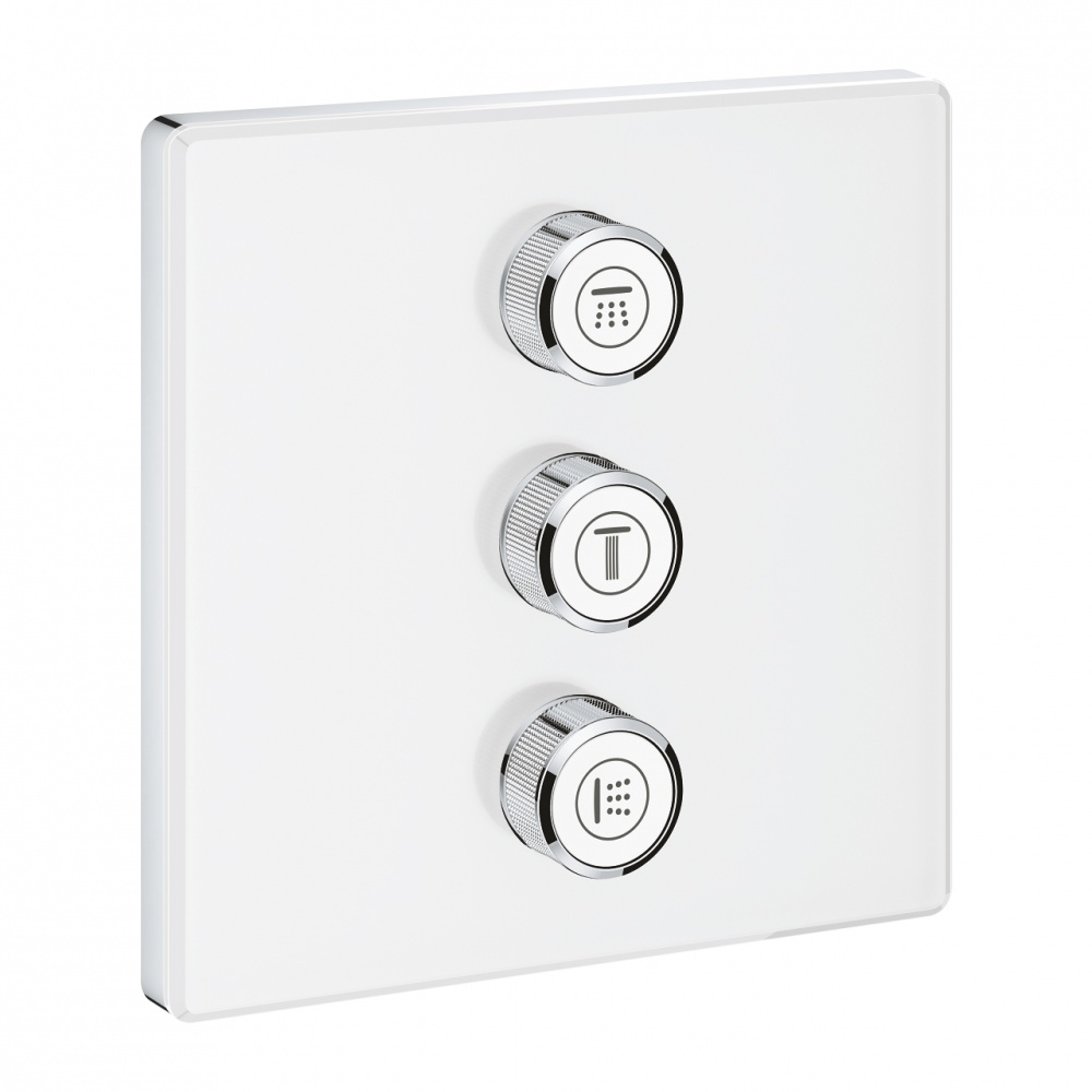 Переключатель потоков Grohe Grohtherm SmartControl 29158LS0 на три потребителя, moon white