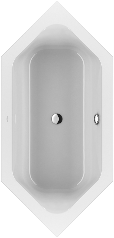 Акриловая ванна Villeroy&Boch Loop&Friends 190 x 90 UBA199LFS6V-01, внутри прямоугольник