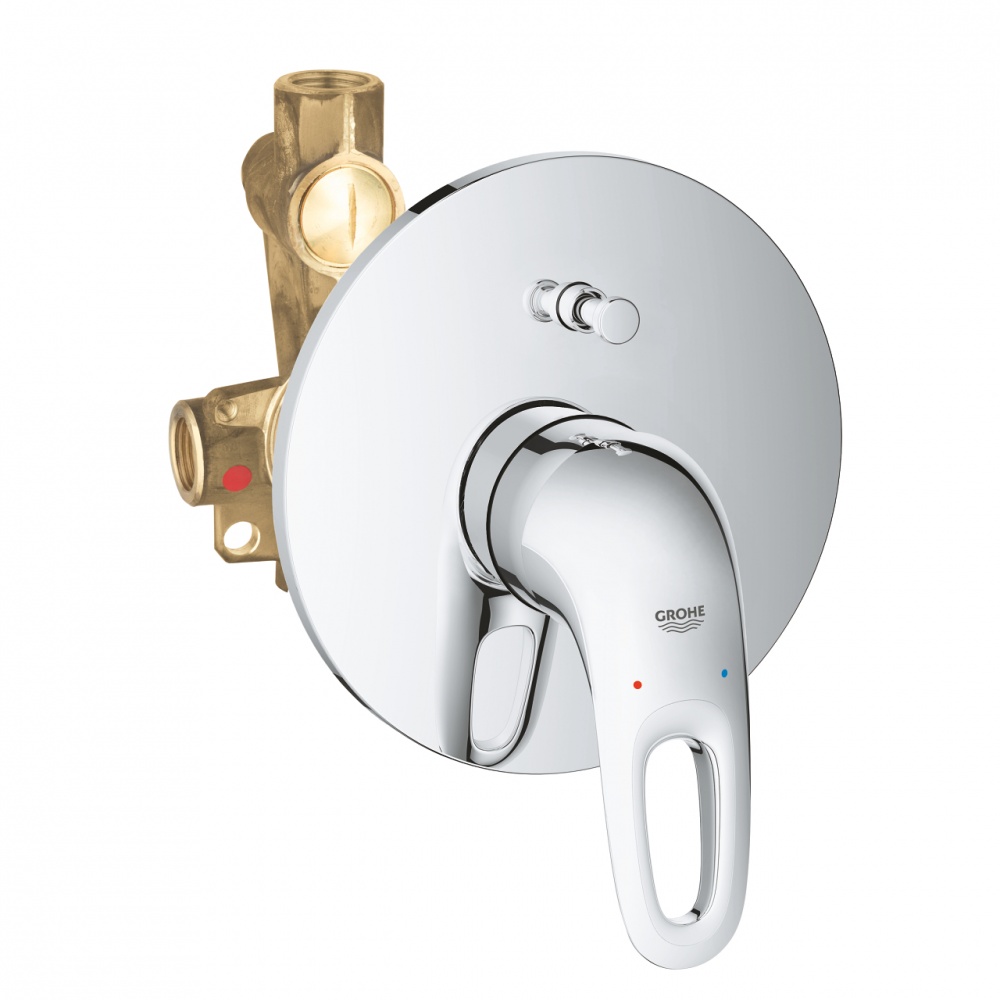 Смеситель Grohe Eurostyle 33637003 для ванны и душа, скрытый монтаж, в сборе