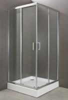 Душевой уголок BELBAGNO UNO-A-2 матовая условный размер, мм:900x900x1850 габариты с диапазоном регулировок, мм:(885-900)x(885-900) Ширина :455