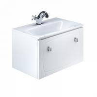 Тумба с раковиной IDDIS Rise 70 подвесная белая (RIS70W0i95K)