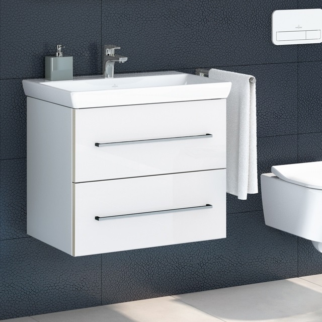 Тумба под раковину Villeroy&Boch Avento A889 00B4, цвет Crystal White